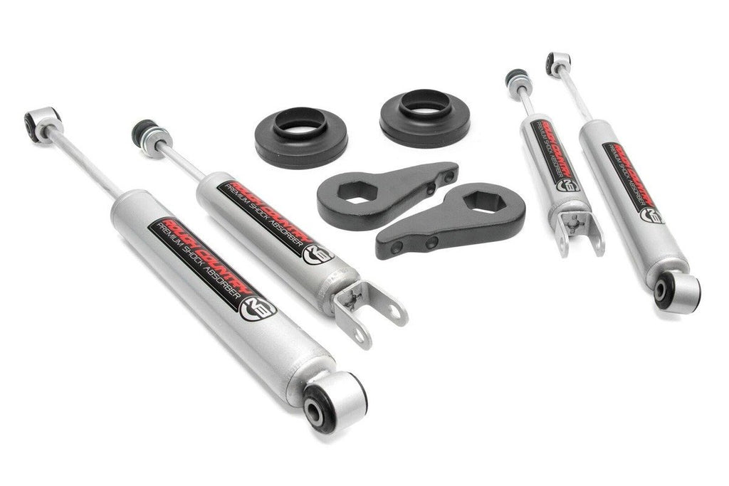 Rough Country 2 Inch Lift Kit - Chevy GMC Tahoe Yukon 2WD 4WD (2000-2006)