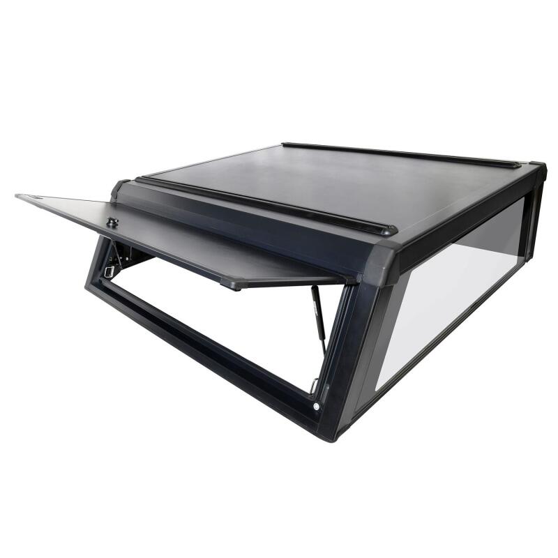 Westin 22-24 Toyota Tundra CC 5.5ft. Bed Aluminum Bed Topper Black - BOX 1 & BOX 2 (COMPLETE KIT)