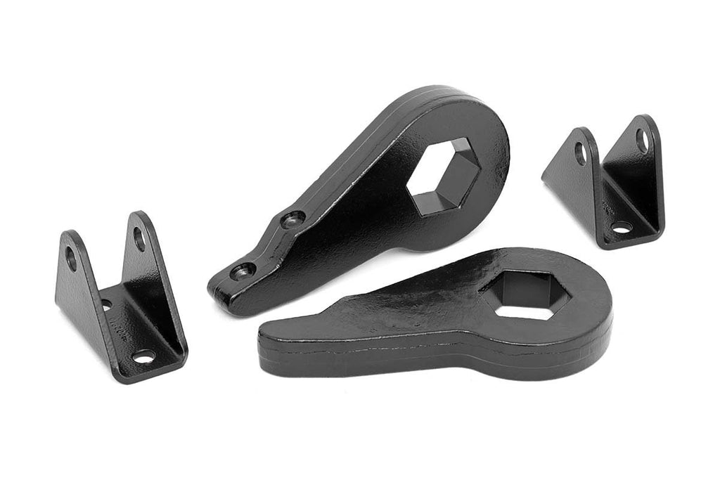 Rough Country 2 Inch Leveling Kit - FK FF Code - Shock Ext - Chevy GMC 2500HD (01-10)