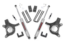 Load image into Gallery viewer, Contents of the 5-inch lift kit showing front and rear suspension parts for Chevy Silverado and GMC Sierra 1500 2WD