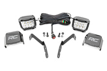 Load image into Gallery viewer, Rough Country - LED Light - Ditch Mount - 3" OSRAM - Wide - Chevy 1500 &amp; Chevy/GMC 2500HD/3500HD (07-14) - 71062