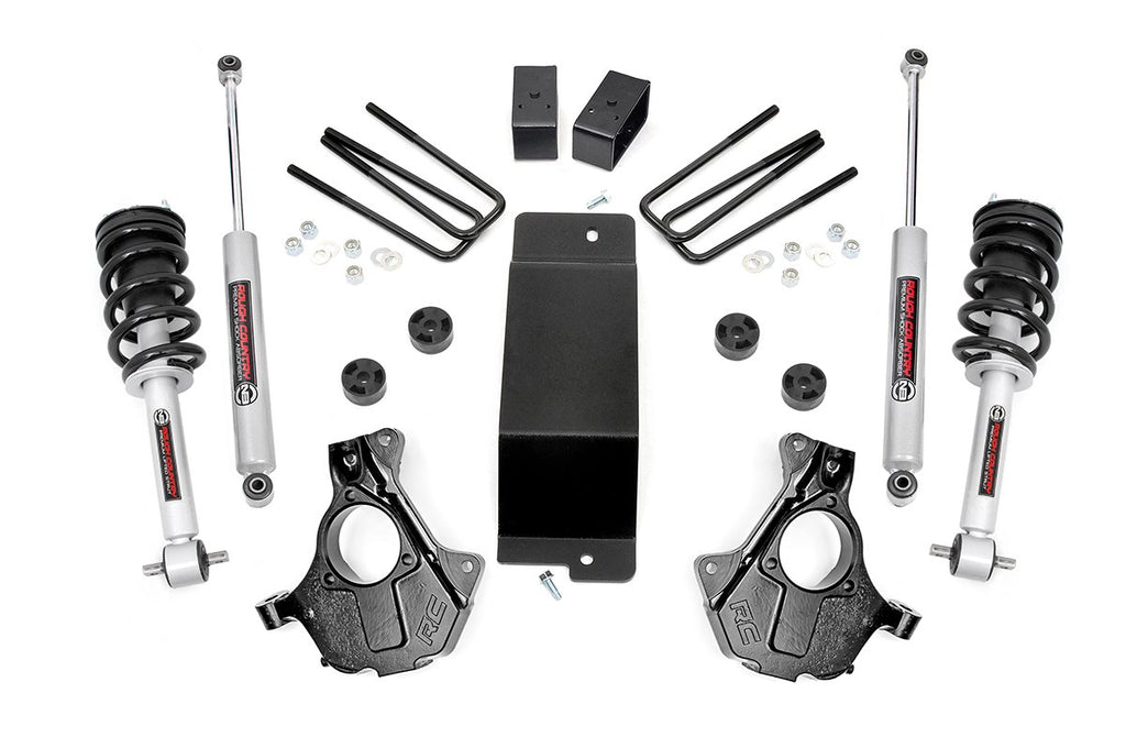 3.5 Inch Lift Kit - Cast Steel LCA - FR N3 - Chevy GMC 1500