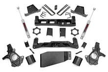 Load image into Gallery viewer, Components of the 6-inch lift kit for 4WD Chevy Silverado and GMC Sierra 1500