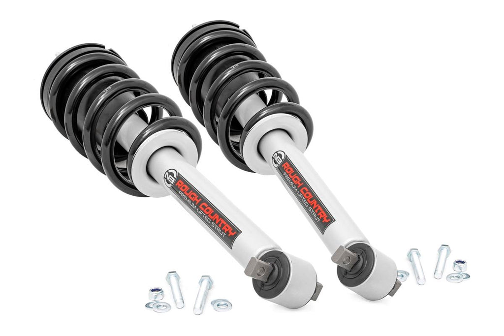 Rough Country Loaded Strut Pair - 7.5 Inch - Chevy GMC 1500 Truck & SUV (07-14)
