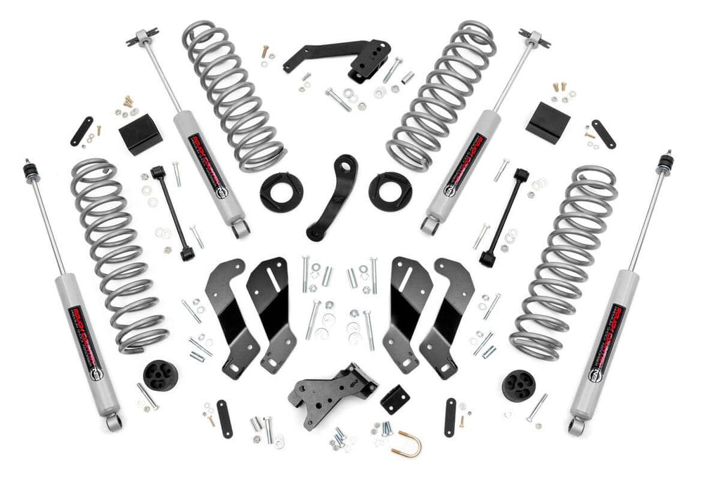Rough Country - 3.5 Inch Lift Kit - Jeep Wrangler JK 4WD (2007-2018) - 69330
