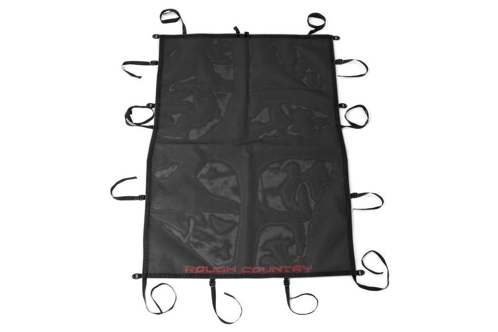 Rough Country Mesh Bikini Top Plus - Black - Jeep Wrangler JK 2WD 4WD (2007-2018)