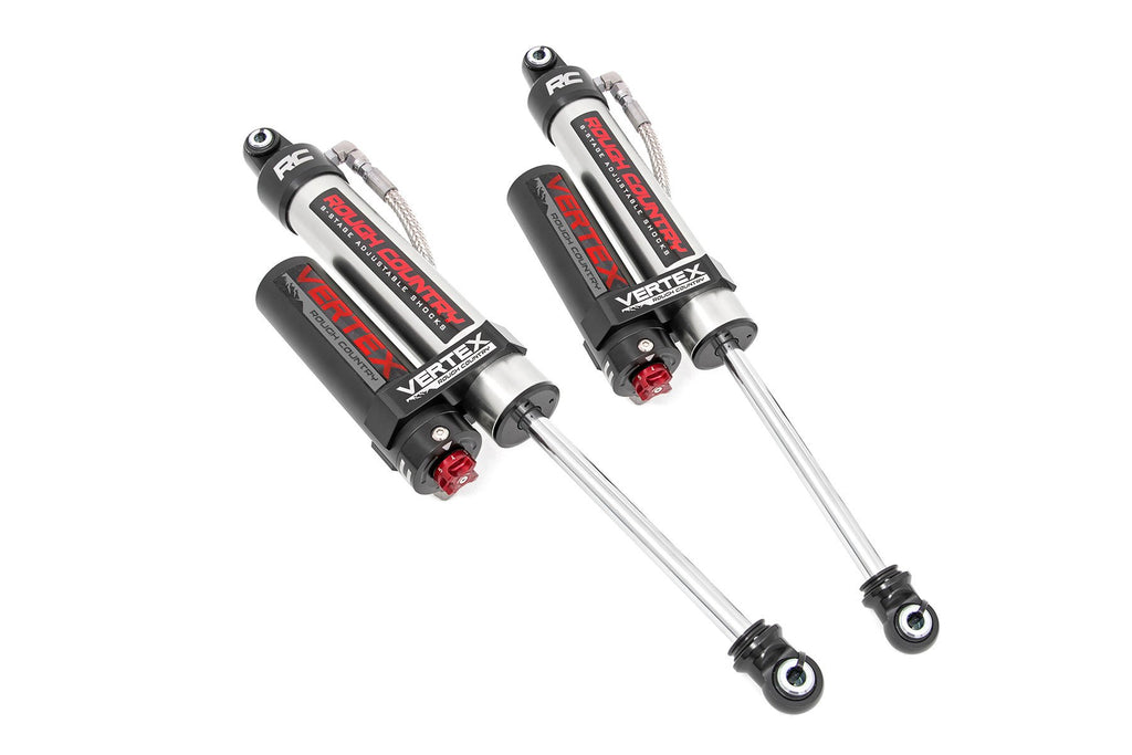 Rough Country - Vertex 2.5 Adjustable Rear Shocks - 5.5-7.5" - 12-18 Ram 1500 4WD - 699056