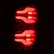 Load image into Gallery viewer, AlphaRex 16+ Toyota Tacoma LUXX LED Taillights Blk/Red w/Activ Light/Seq Signal