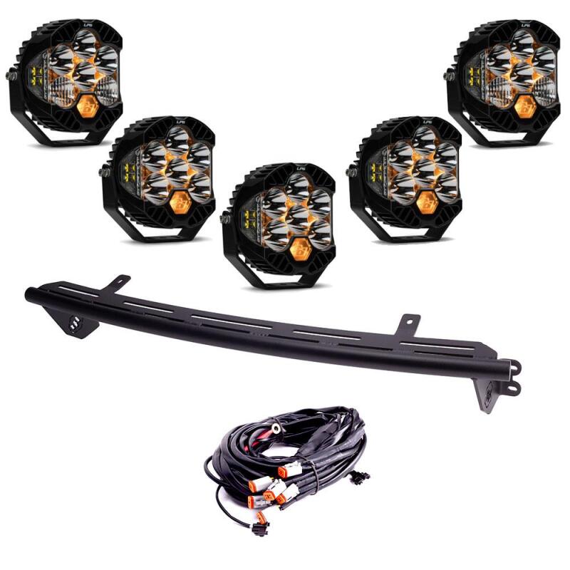 Baja Designs 23+ Ford Super Duty LP6 Bull Bar Light Kit w/ Upfitter
