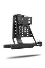 Load image into Gallery viewer, Go Rhino Swing-A-Way Tire Carrier Hitch Mounted Textured Black