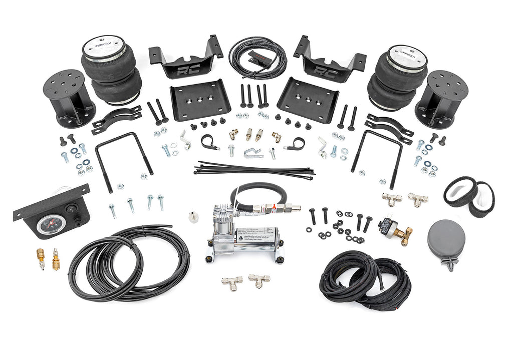 Air Spring Kit W Compressor - 5 Inch Lift Kit - Chevy GMC 1500