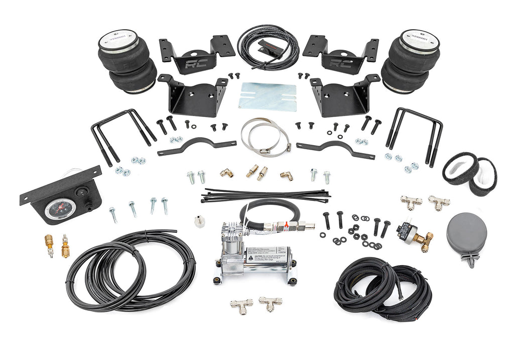 Air Spring Kit W Compressor - 0-7.5 In. Lift - Chevy GMC 2500HD 3500HD