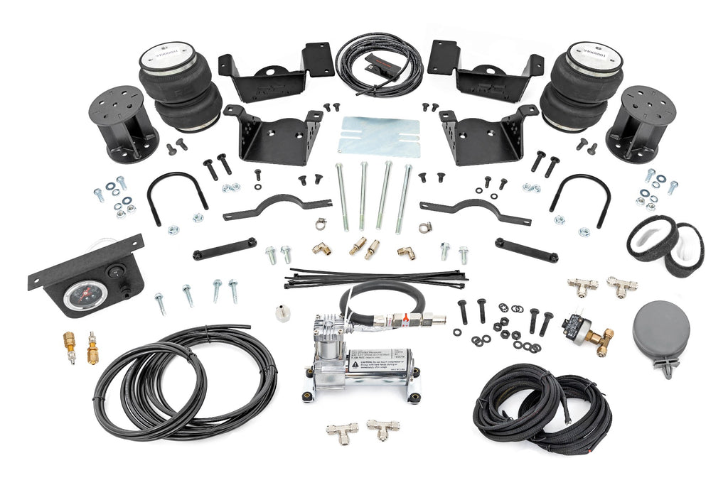 Air Spring Kit W Compressor - 3-5 Inch Lift Kit - Chevy GMC 2500HD 3500HD