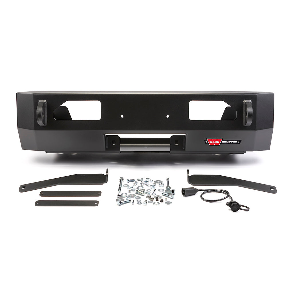 Semi-Hidden Winch Mount For Toyota 4Runner - Warn 106254
