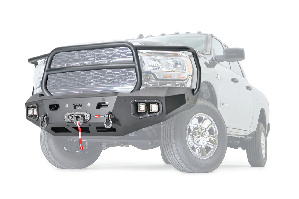 Ascent Hd Bumper Ram 2500/3500 With Full Guard - Warn 107002