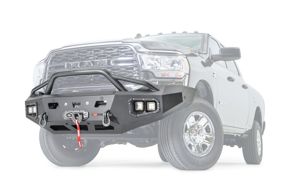Ascent Hd Bumper Ram 2500/3500 With Prerunner Guard - Warn 107003