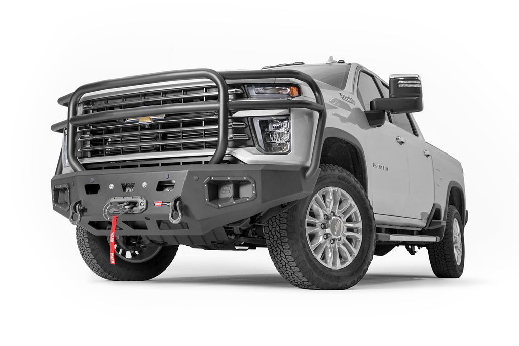 Ascent Hd Bumper Chevy 2500/3500 With Full Guard - Warn 107005
