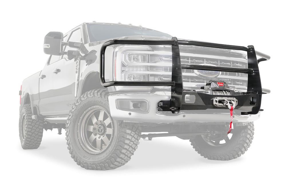 Trans4Mer Grille Guard Kit - Ford Super Duty Full Guard - Warn 109580