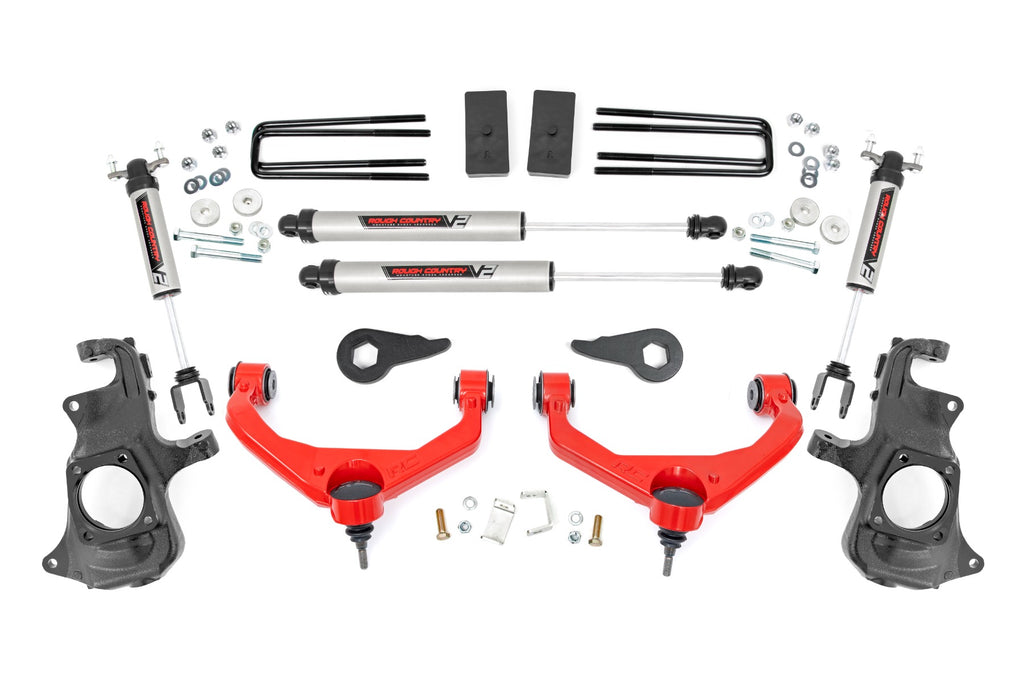 3.5 Inch Knuckle Lift Kit - V2 - Chevy GMC 2500HD 3500HD