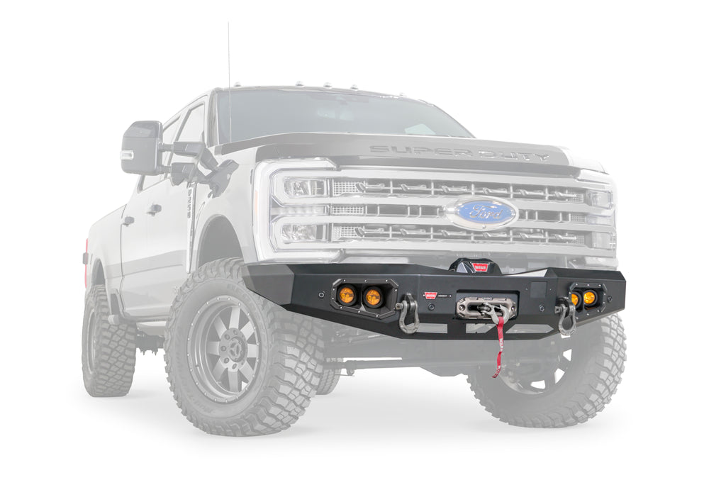 Ascent Bumper Without Guard Ford Super Duty - Warn 110759