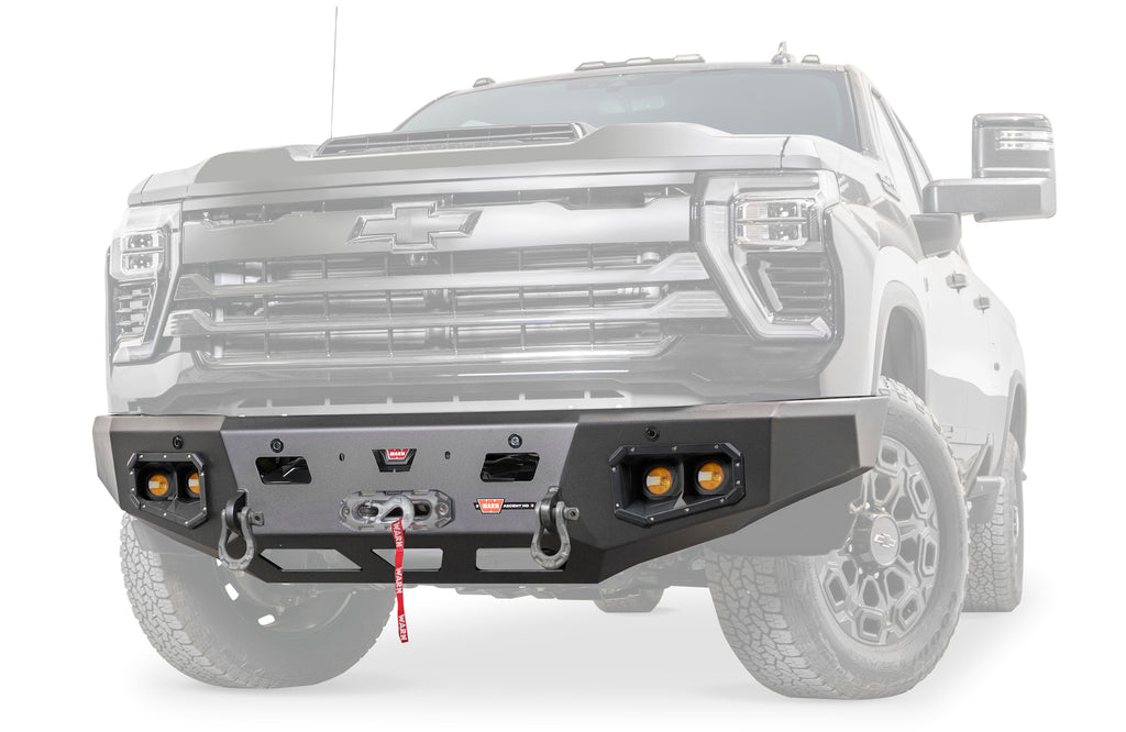 Ascent Hd Bumper Silverado Hd With Prerunner Guard - Warn 110912