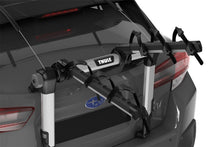 Load image into Gallery viewer, Thule OutWay Hanging-Style Trunk Bike Rack (Up to 3 Bikes) - Silver/Black