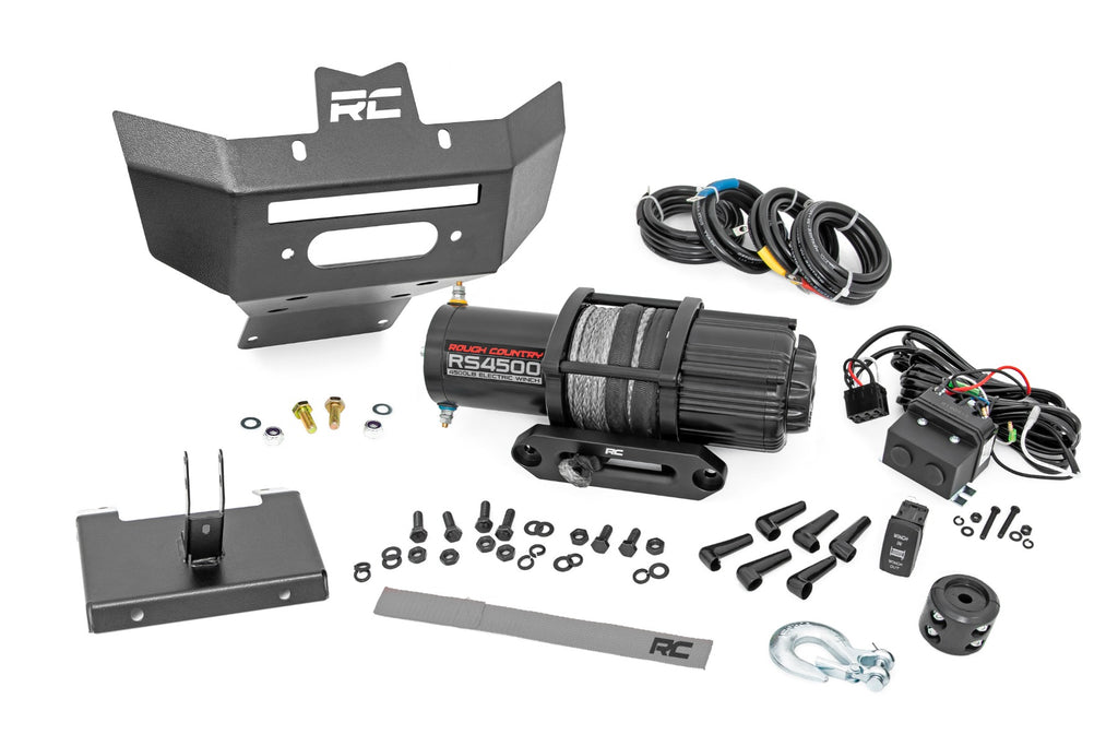Winch Bumper - 4500-Lb Winch - Synthetic Rope - Can-Am Renegade (12-15)