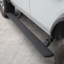 Load image into Gallery viewer, Go Rhino Ford Bronco 4dr E-BOARD E1 Electric Running Board Kit (No Drill) - Tex. Blk