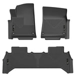 Husky Liners 2022 Rivian R1T WeatherBeater Front & 2nd Seat Floor Liner - Blk