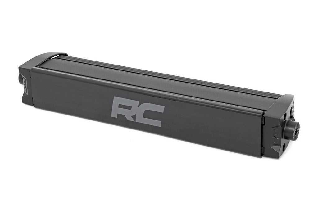 Rough Country - Black Series LED Light Bar - Cool White DRL - 12 Inch - Single Row - 70712BLDRL