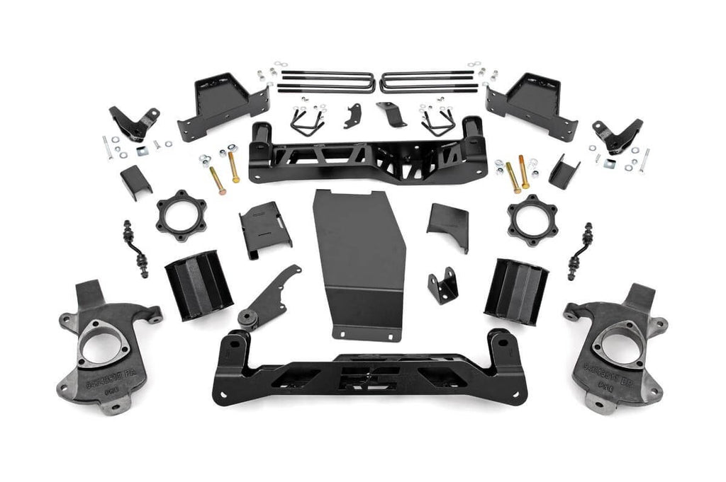 6 Inch Lift Kit - Magneride - Alum Stamp Steel - GMC Sierra 1500 Denali