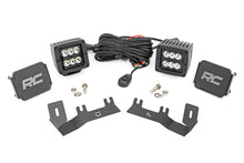 Load image into Gallery viewer, Rough Country - LED Ditch Light Kit - 2in Black Pair - Spot - Chevy/GMC 1500 (14-18) - 71052