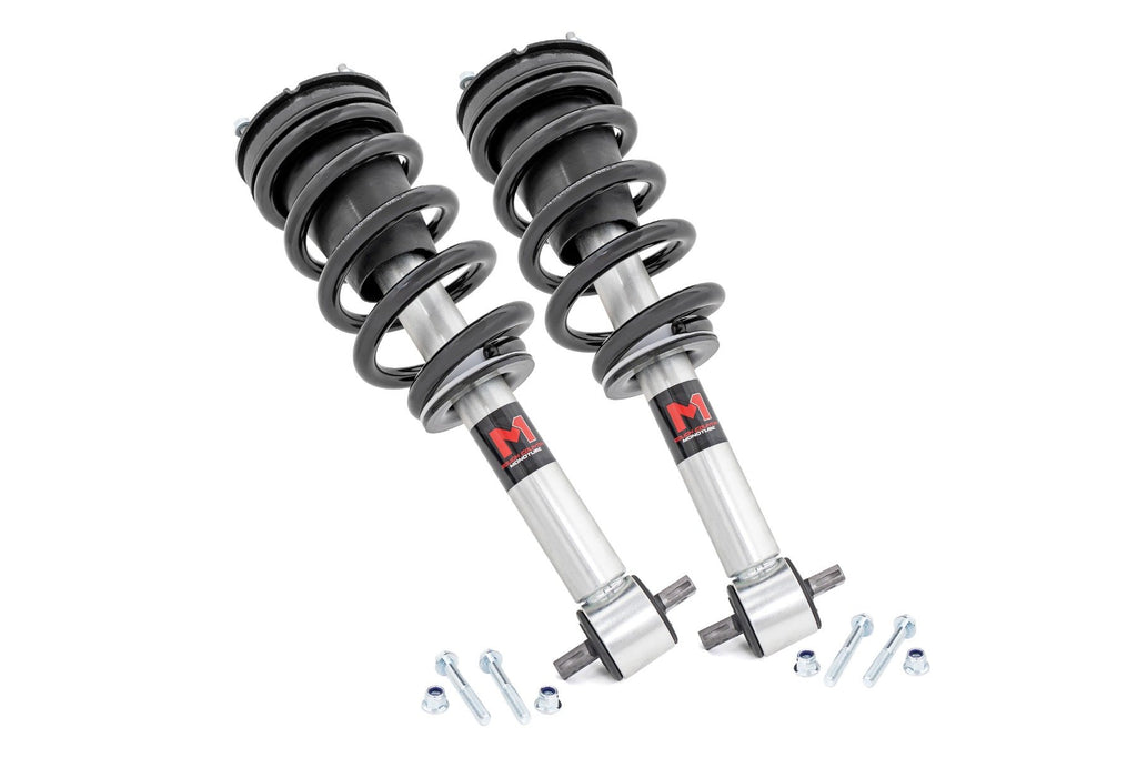 Rough Country M1 Loaded Strut Pair - 3.5in - Chevy GMC 1500 (14-18)