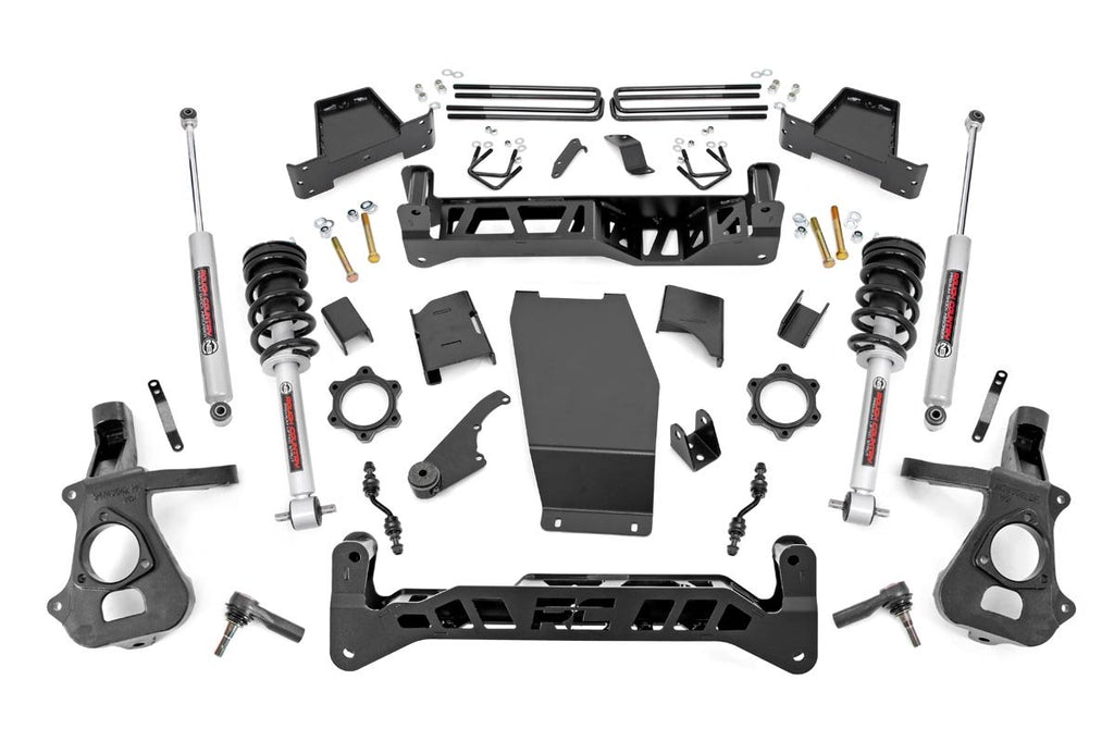 7 Inch Lift Kit - Cast Steel - N3 Struts - Chevy GMC 1500