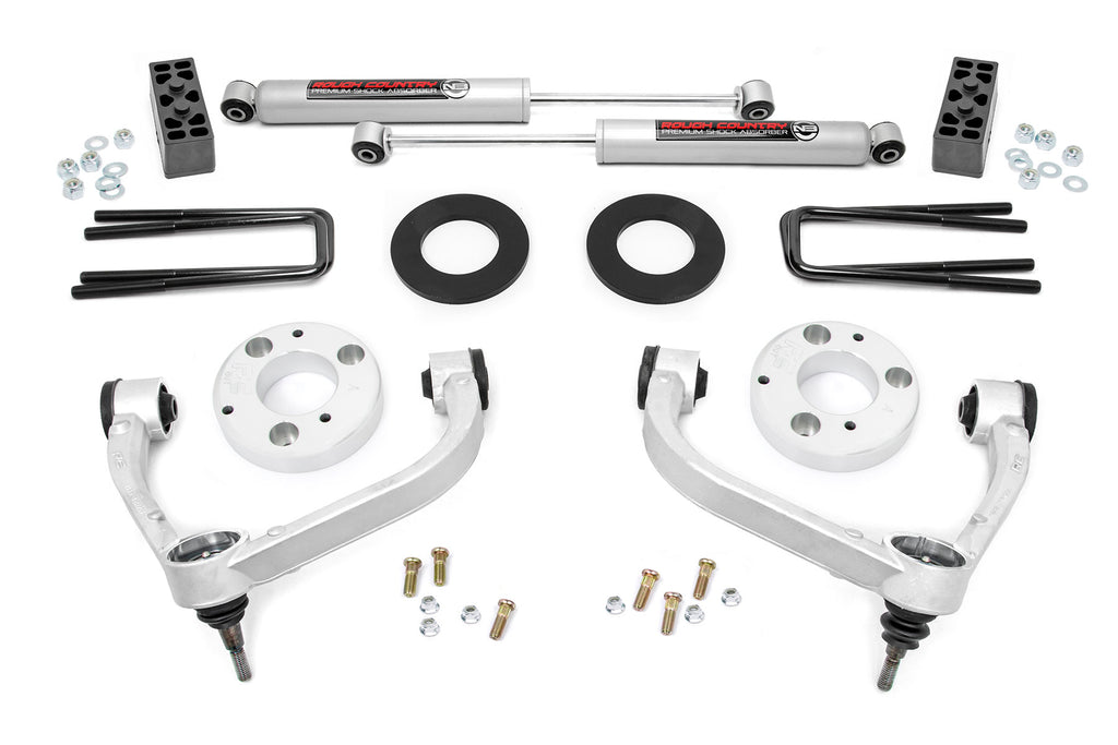 Rough Country 3 Inch Lift Kit - Ford F-150 4WD (2014-2020)