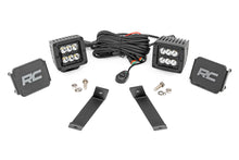 Load image into Gallery viewer, Rough Country - LED Light Kit - Ditch Mount - 2" Black Pair - Spot - Jeep KL (14-21) - 70078
