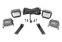 Load image into Gallery viewer, Rough Country - LED Light Kit - Ditch Mount - 3" OSRAM - Wide - Jeep Cherokee KL (14-21) - 70082