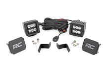 Load image into Gallery viewer, Rough Country - LED Light - Ditch Mount - 2" Black Pair - Spot - Ford F-150 (15-23)/F-150 Lightning (2022) - 71028