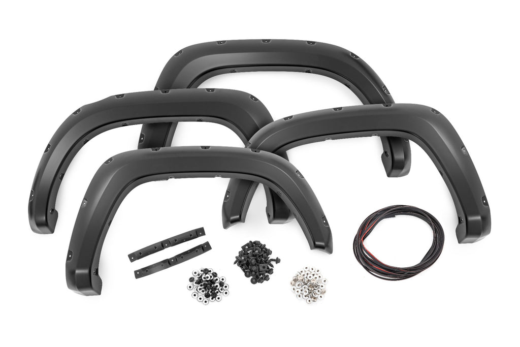 Pocket Fender Flares - 1G3 Magnetic Grey - Toyota Tacoma (16-23)