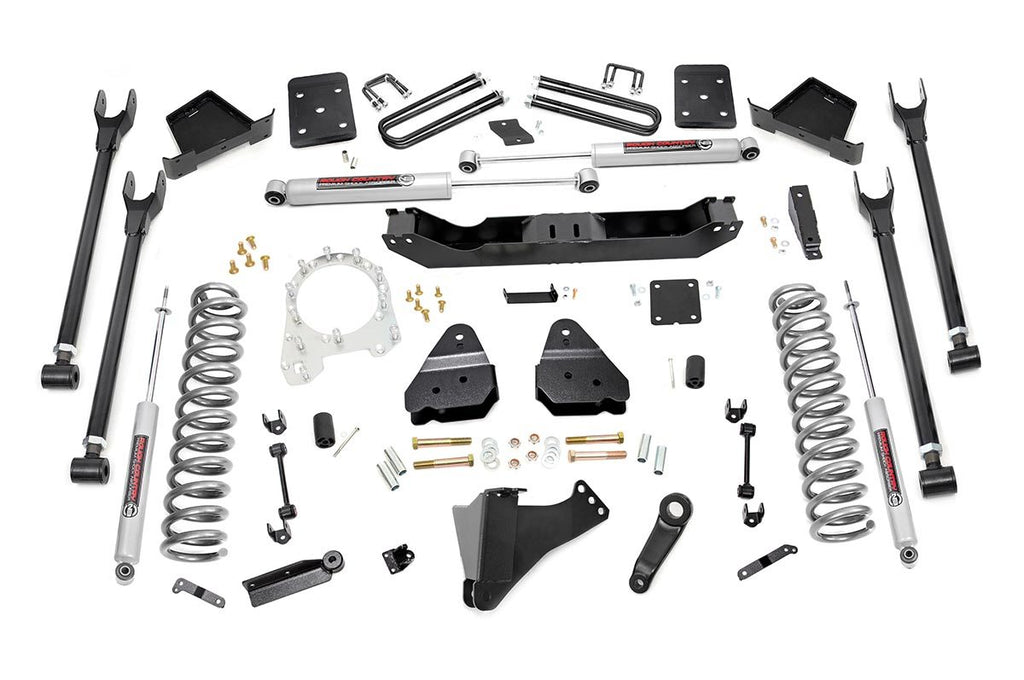 6 Inch Lift Kit - Diesel - 4-Link - No OVLD - Ford F-250 F-350 Super Duty