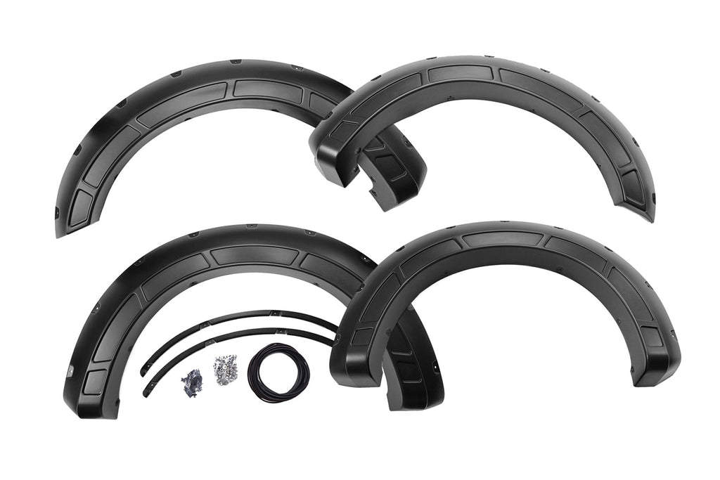 Defender Pocket Fender Flares - M7 Carbonized Gray - Ford F-250 F-350 Super Duty (17-22)