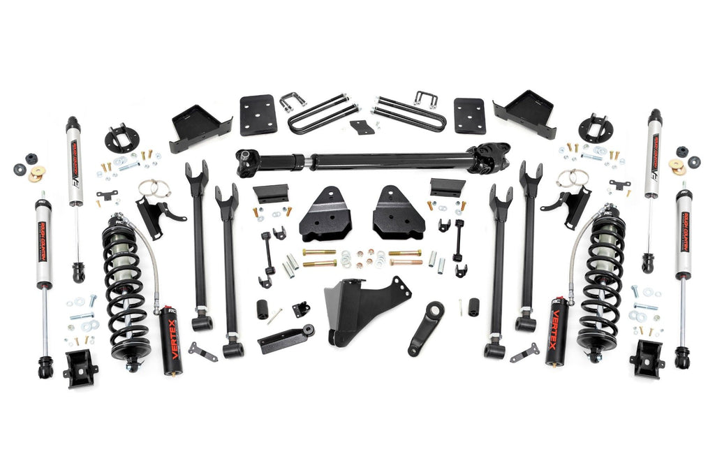 6 Inch Lift Kit - 4-Link - No OVLD - D S - C O V2 - Ford F-250 F-350 Super Duty