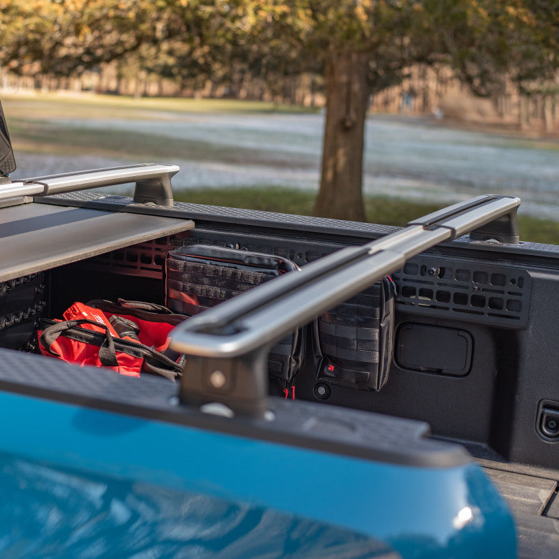 BuiltRight Industries 2022+ Rivian R1T Bedside Rack System - Bedside Molle 1 Panel