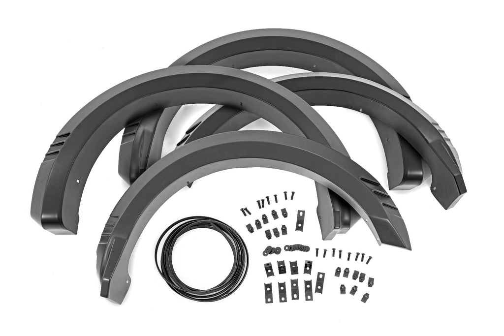 Rough Country SF1 Fender Flares - UM Agate Black - Ford F-150 2WD 4WD (2021-2023)