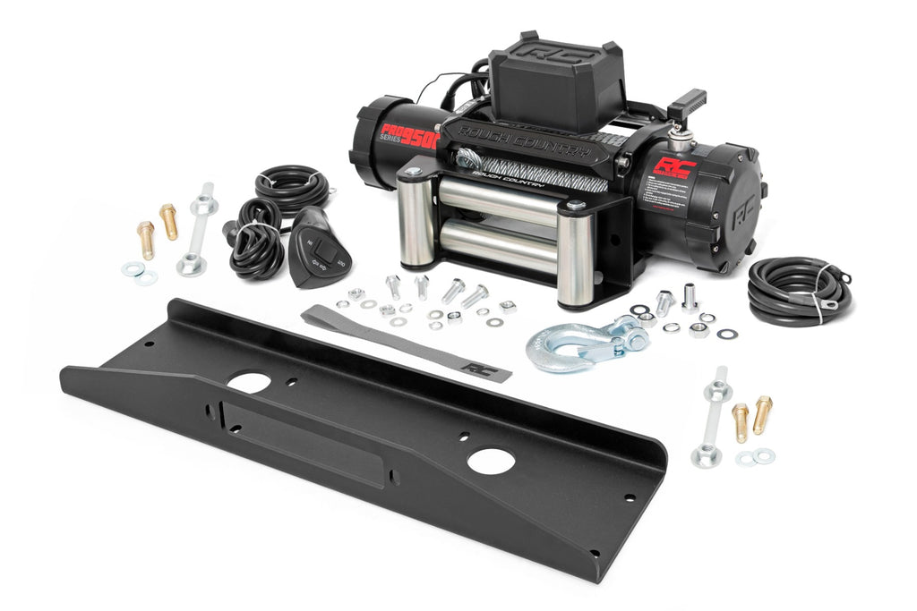 Winch Plate - PRO9500 - Mahindra Roxor 4WD (2018-2020)