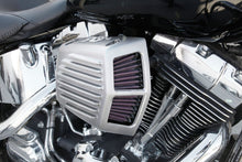 Load image into Gallery viewer, K&amp;N Street Metal Intake System 01-16 Harley Davidson Shaker Silver H/D Softail/Dyna Fl