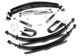 2 Inch Lift - 52 Inch Rear Springs - Chevy GMC 3 4-Ton Suburban C25 K25 Truck (73-76)
