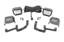 Load image into Gallery viewer, Rough Country - LED Light - Ditch Mount - 3" OSRAM - Wide - Chevy Silverado 1500 (19-23) - 70845