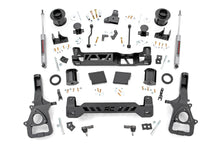 Load image into Gallery viewer, Components of the 6-inch lift kit for Ram 1500 2WD, including front and rear lift parts and steering knuckles