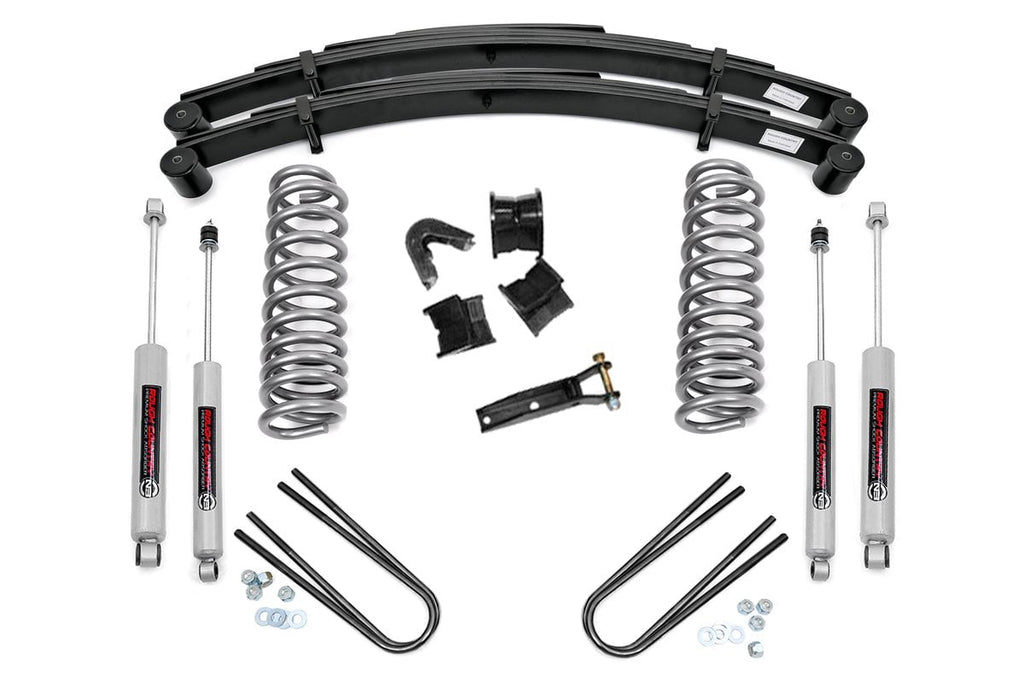 4 Inch Lift Kit - Rear Springs - Ford Bronco 4WD (1978-1979)